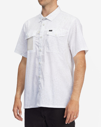3 Surftrek Otis - Chemise manches courtes pour Homme Blanc C1SH21BIP2 Billabong