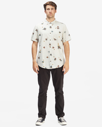1 Sundays Mini - Short Sleeve Shirt for Men White C1SH24BIP2 Billabong