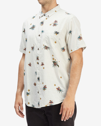 3 Sundays Mini - Short Sleeve Shirt for Men White C1SH24BIP2 Billabong