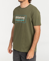 1 Pacifico - T-shirt manches courtes pour Homme Marron C1SS04BIP2 Billabong