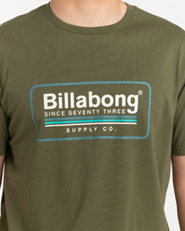 2 Pacifico - T-shirt manches courtes pour Homme Marron C1SS04BIP2 Billabong
