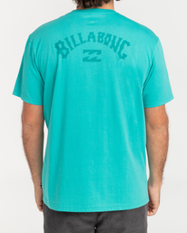 3 Arch Wave - Short Sleeve T-Shirt for Men Green C1SS06BIP2 Billabong