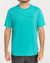 0 Arch Wave - Short Sleeve T-Shirt for Men Green C1SS06BIP2 Billabong