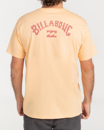 3 Arch Wave - Short Sleeve T-Shirt for Men Pink C1SS06BIP2 Billabong