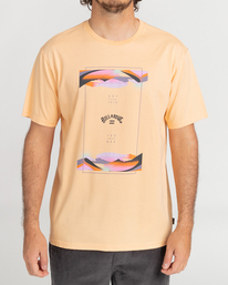 0 Tucked - Short Sleeve T-Shirt for Men Pink C1SS09BIP2 Billabong
