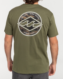 3 Rotor Diamond - T-shirt manches courtes pour Homme Marron C1SS11BIP2 Billabong