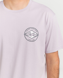 2 Rotor Diamond - Short Sleeve T-Shirt for Men Purple C1SS11BIP2 Billabong