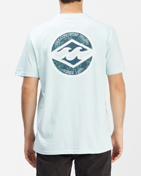 2 Rotor Diamond - Camiseta de manga corta para Hombre Azul C1SS11BIP2 Billabong