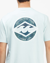 4 Rotor Diamond - Camiseta de manga corta para Hombre Azul C1SS11BIP2 Billabong