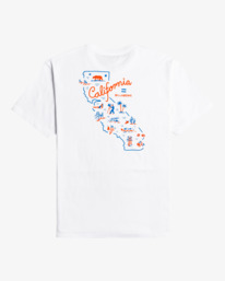 5 Dreamy Place - T-shirt manches courtes pour Homme Blanc C1SS18BIP2 Billabong