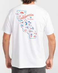 3 Dreamy Place - T-shirt manches courtes pour Homme Blanc C1SS18BIP2 Billabong