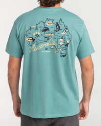 2 Dreamy Place - Short Sleeve T-Shirt for Men Blue C1SS18BIP2 Billabong