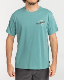 0 Dreamy Place - Short Sleeve T-Shirt for Men Blue C1SS18BIP2 Billabong