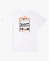 9 Pipeline Poster - T-Shirt für Männer Weiss C1SS1ABIP2 Billabong