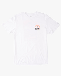 8 Pipeline Poster - T-Shirt für Männer Weiss C1SS1ABIP2 Billabong