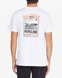 2 Pipeline Poster - T-Shirt für Männer Weiss C1SS1ABIP2 Billabong