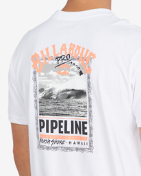 4 Pipeline Poster - T-Shirt für Männer Weiss C1SS1ABIP2 Billabong
