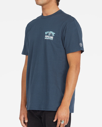 3 Pipeline Poster - Short Sleeve T-Shirt for Men Blue C1SS1ABIP2 Billabong