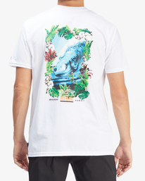 2 Pipeline Tube - Short Sleeve T-Shirt for Men White C1SS1BBIP2 Billabong