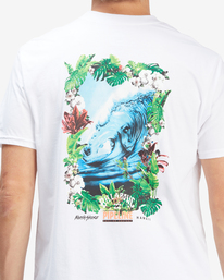 4 Pipeline Tube - Short Sleeve T-Shirt for Men White C1SS1BBIP2 Billabong