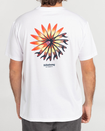 3 Hologram - T-shirt manches courtes pour Homme Blanc C1SS23BIP2 Billabong