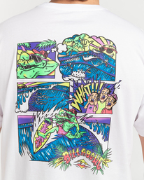 4 Croco Dreams - T-shirt met korte mouw voor Heren White C1SS24BIP2 Billabong
