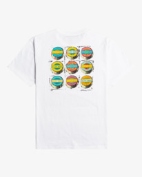 5 Pop - T-shirt manches courtes pour Homme Blanc C1SS27BIP2 Billabong