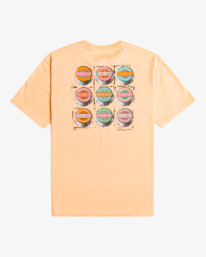 5 Pop - T-shirt met korte mouw voor Heren Pink C1SS27BIP2 Billabong