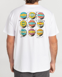 3 Pop - T-shirt manches courtes pour Homme Blanc C1SS27BIP2 Billabong