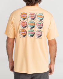 3 Pop - T-shirt met korte mouw voor Heren Pink C1SS27BIP2 Billabong