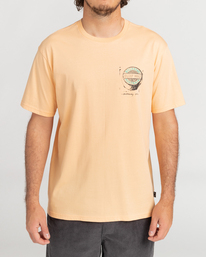 0 Pop - T-shirt met korte mouw voor Heren Pink C1SS27BIP2 Billabong