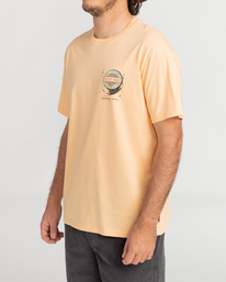 1 Pop - T-shirt met korte mouw voor Heren Pink C1SS27BIP2 Billabong