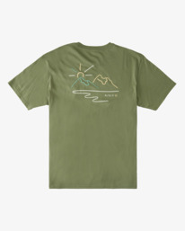 1 Panorama - Camiseta de manga corta para Hombre Verde C1SS49BIP2 Billabong