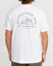 4 Compass - Camiseta de manga corta para Hombre Blanco C1SS52BIP2 Billabong
