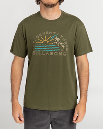 0 Isla Vista - T-shirt met korte mouw voor Heren Brown C1SS58BIP2 Billabong