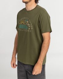 1 Isla Vista - T-shirt met korte mouw voor Heren Brown C1SS58BIP2 Billabong