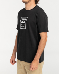 2 Unity Stacked - Short Sleeve T-Shirt for Men  C1SS63BIP2 Billabong