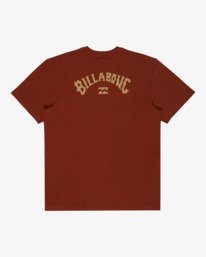 6 Arch Wave - T-shirt met korte mouw voor Heren Red C1SS65BIP2 Billabong