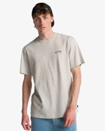 0 Arch Wave - T-shirt met korte mouw voor Heren Gray C1SS65BIP2 Billabong