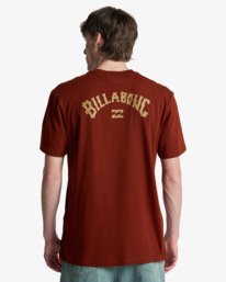 2 Arch Wave - T-shirt met korte mouw voor Heren Red C1SS65BIP2 Billabong