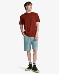 1 Arch Wave - T-shirt met korte mouw voor Heren Red C1SS65BIP2 Billabong