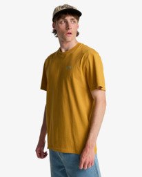 3 Arch Wave - T-shirt met korte mouw voor Heren Yellow C1SS65BIP2 Billabong