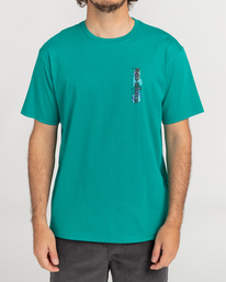 0 Tribal Dance - T-shirt manches courtes pour Homme Bleu C1SS66BIP2 Billabong