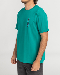 1 Tribal Dance - T-shirt manches courtes pour Homme Bleu C1SS66BIP2 Billabong