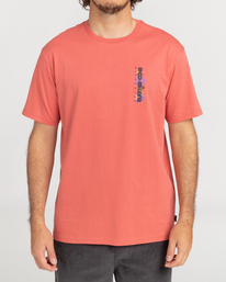 0 Tribal Dance - T-shirt manches courtes pour Homme Rouge C1SS66BIP2 Billabong