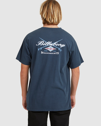 4 Bong Days - Camiseta de manga corta para Hombre Azul C1SS98BIP2 Billabong