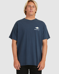 1 Bong Days - Camiseta de manga corta para Hombre Azul C1SS98BIP2 Billabong
