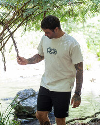 0 Otis Tracks - T-shirt pour Homme Blanc C1SSTEBIP2 Billabong
