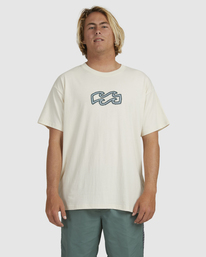 8 Otis Tracks - T-shirt pour Homme Blanc C1SSTEBIP2 Billabong