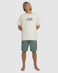 5 Otis Tracks - T-shirt pour Homme Blanc C1SSTEBIP2 Billabong